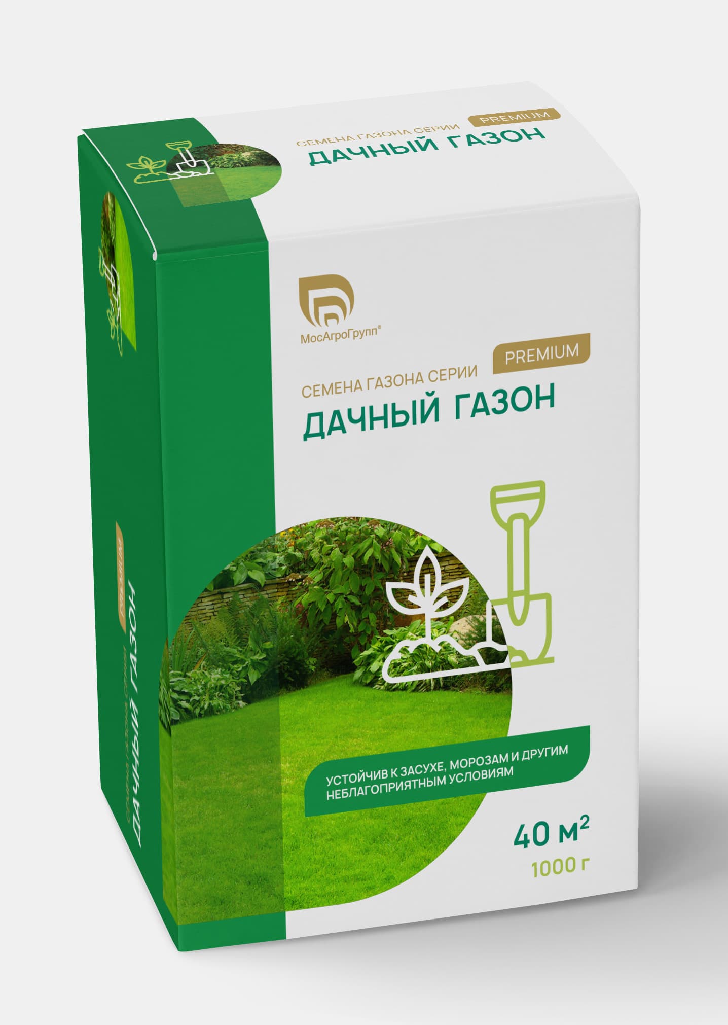 картинка Дачный газон Премиум 1кг от магазина Gazon-ka